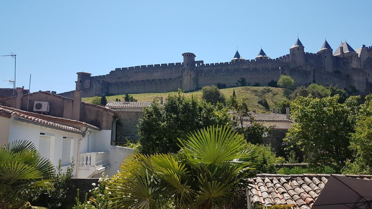 Maison vue Cité 1 Villa Carcassonne Esterno foto