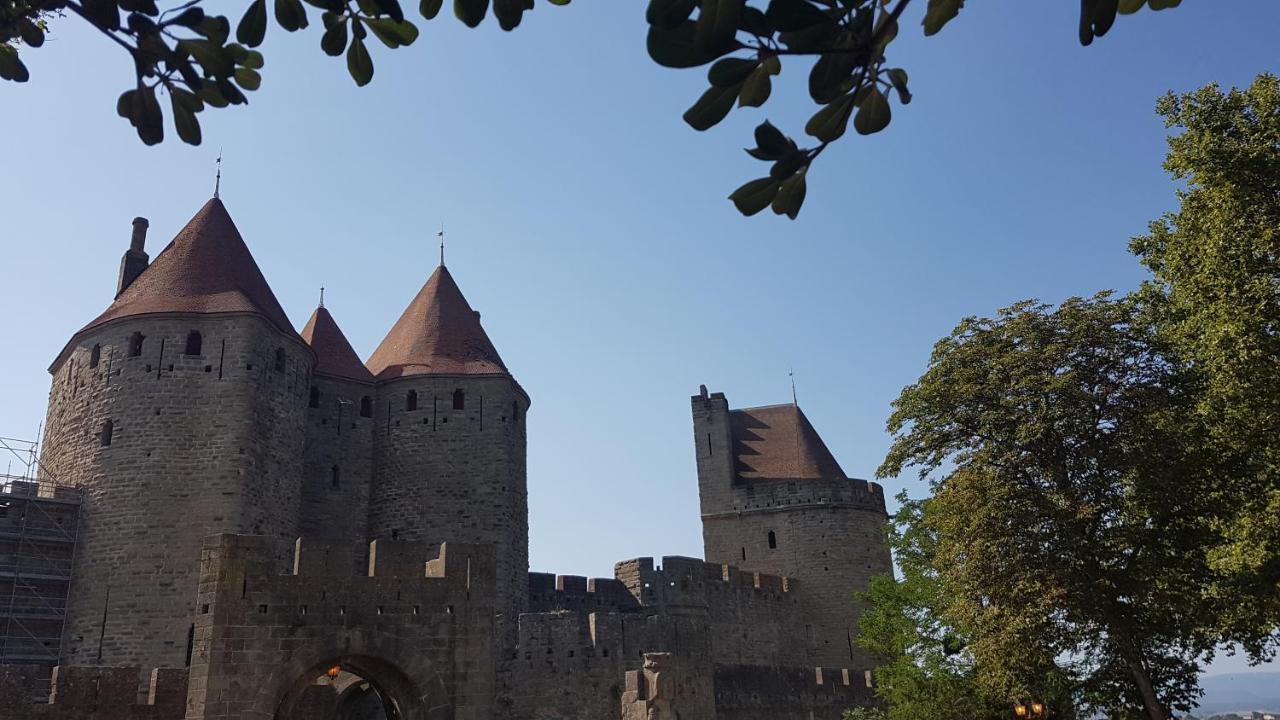 Maison vue Cité 1 Villa Carcassonne Esterno foto